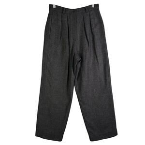 ANNE KLEIN II Vintage Houndstooth Pleated Pants Womens Size 12